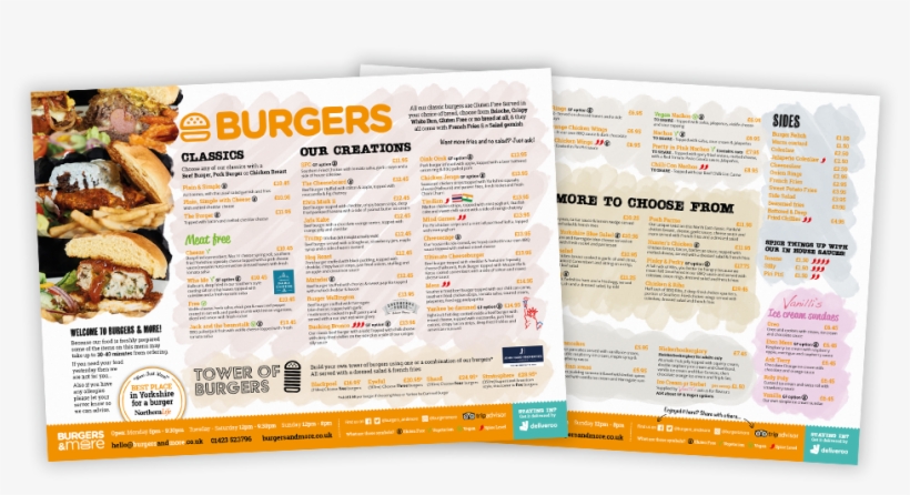 Download Our Menu, transparent png #7570277