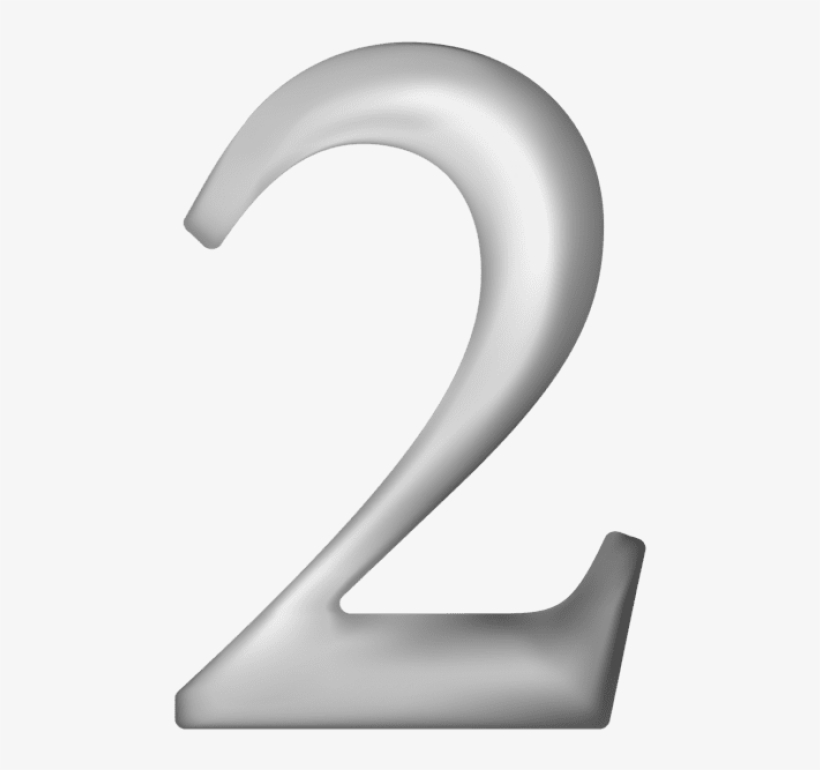 Download Number Two Grey Clipart Png Photo - Free Transparent PNG