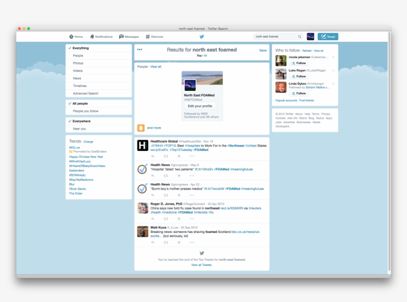 Twitter Search Results Page, transparent png #7573308