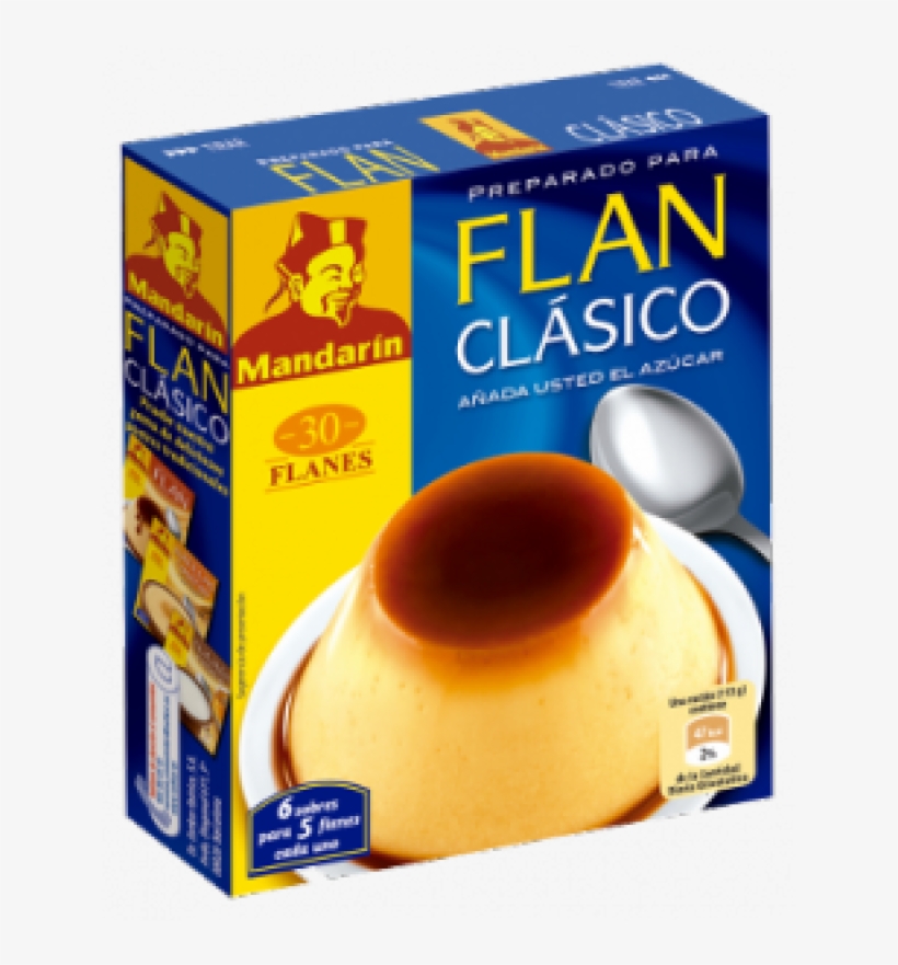 Flan Clásico Mandarín, transparent png #7575596