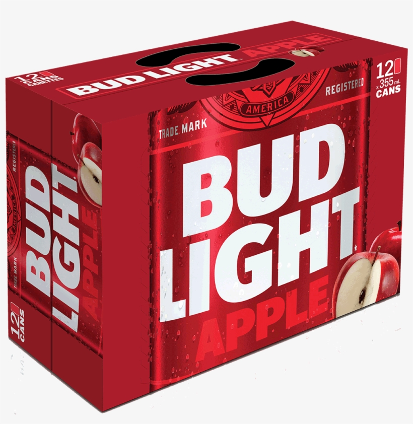 Bud Light Apple, transparent png #7576348