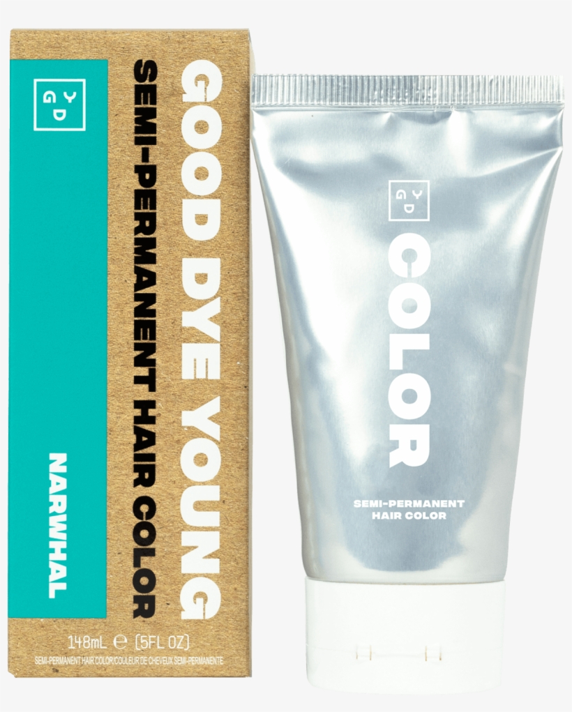 Good Dye Young Narwhal Semi Permanent Hair Color, transparent png #7577017