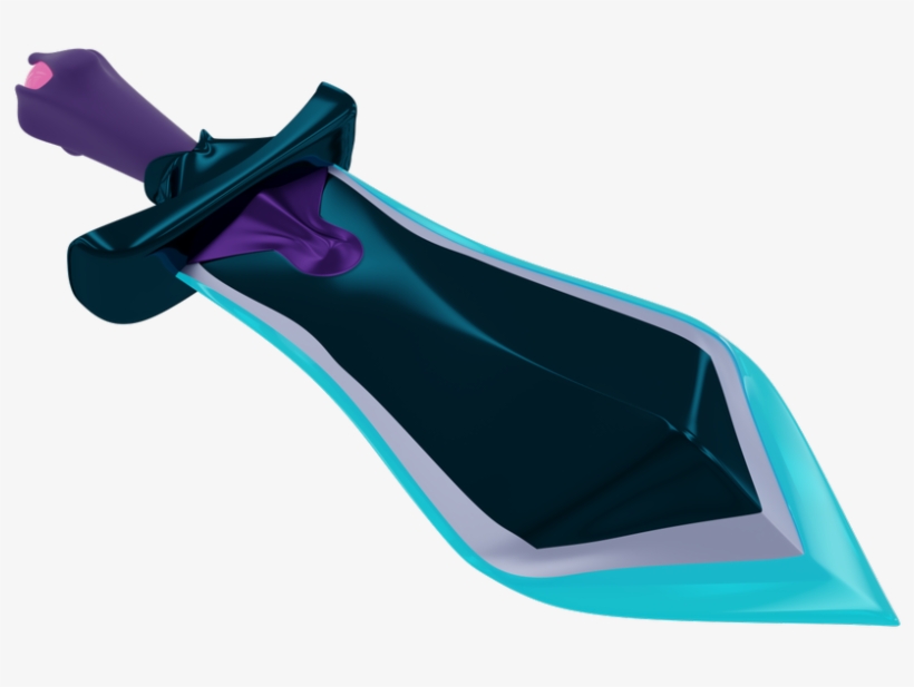 A 3d Model Of The Broadsword, By @soulthepupper, transparent png #7577070