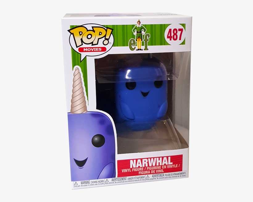 Narwhal Us Exclusive Pop Vinyl Figure, transparent png #7577073