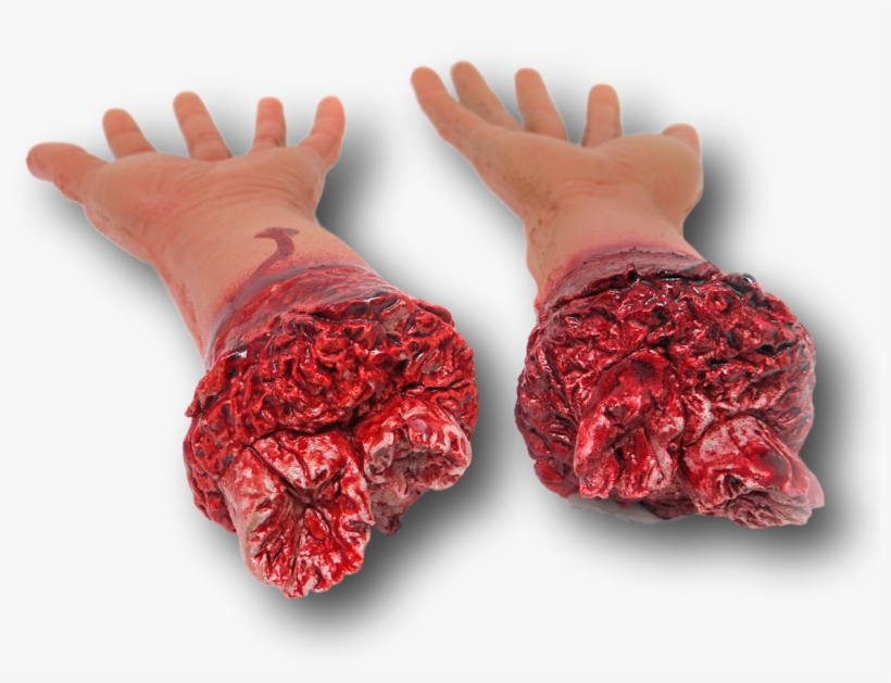 5 Of 11 Bloody Severed Fake Latex Arm Arms Leg Legs, transparent png #7580363