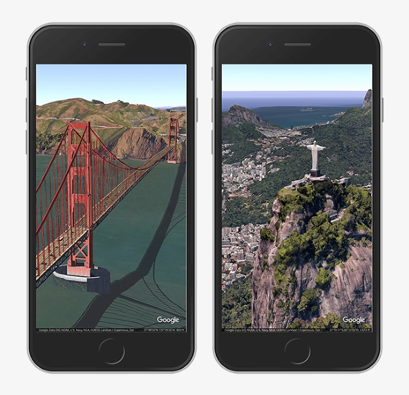 Google Earth's Fantastic New App Is Now On Ios, transparent png #7580914
