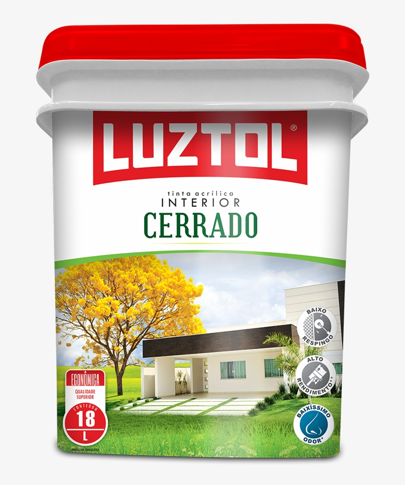 Tinta Luztol Cerrado 18l, transparent png #7581720