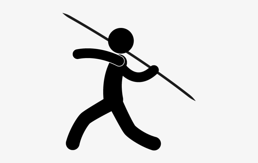 Javelin - Free Material - Pictogram, transparent png #7582235