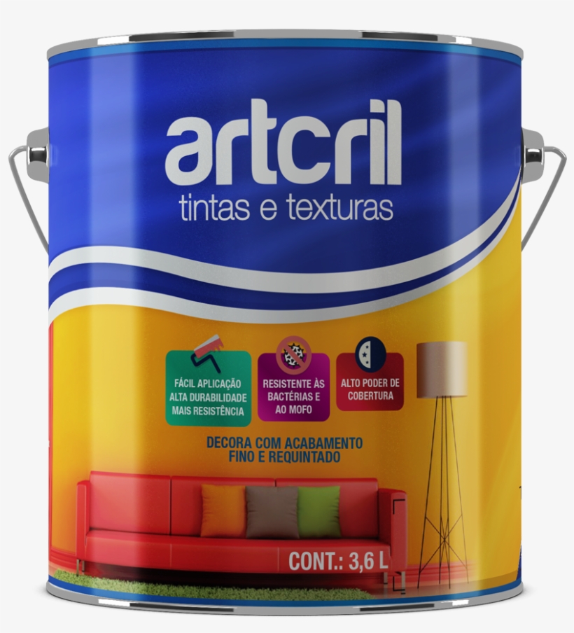 Artcril Tintas E Texturas A Artcril É Fabricante De, transparent png #7582760