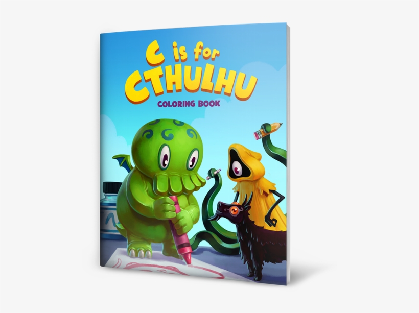 C Is For Cthulhu Coloring Book, transparent png #7583144