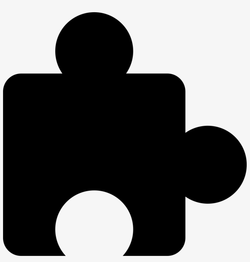 Png Freeuse Library Puzzle Piece Black Shape Of Png, transparent png #7583729