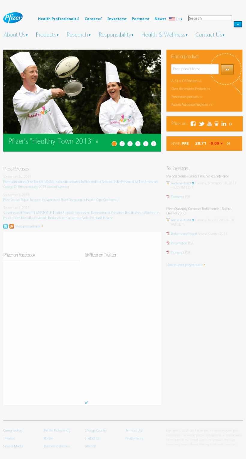 Pfizer Posted A Video "pfizer Healthcare Hub, transparent png #7584024