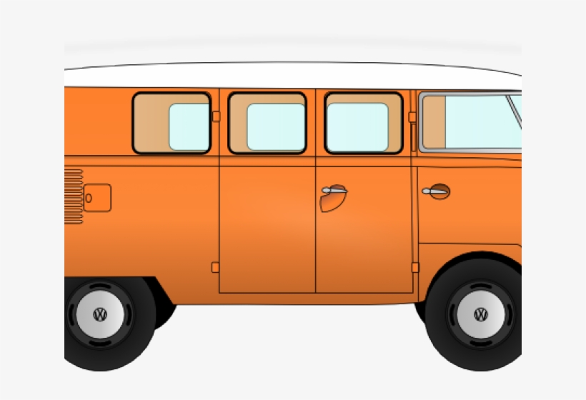 Hippie Clipart Volkswagen Van, transparent png #7584495