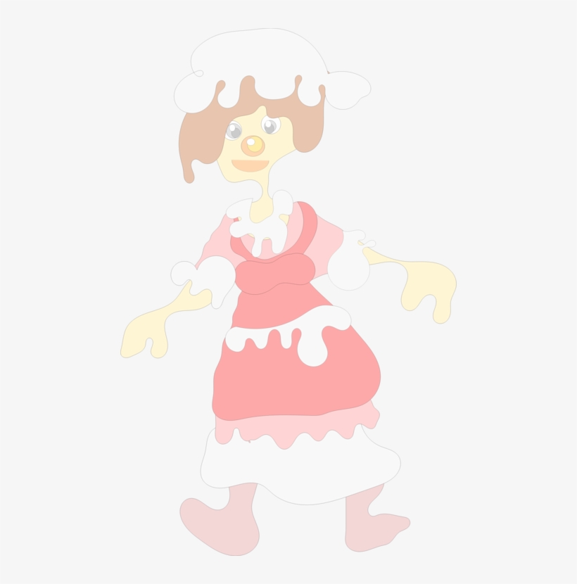 Computer Icons Woman Cartoon Silhouette Dress - Cartoon, transparent png #7587579