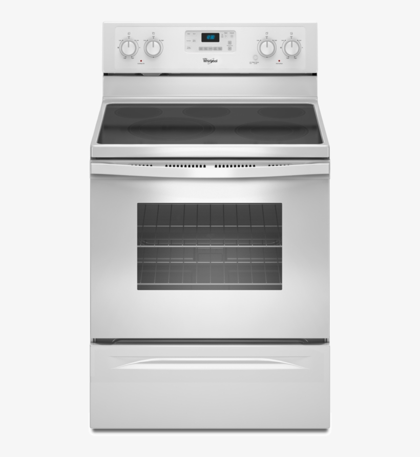 Whirlpool White Electric Oven, transparent png #7588360
