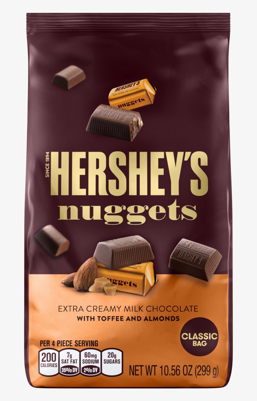 Hershey Nuggets With Toffee, transparent png #7588527