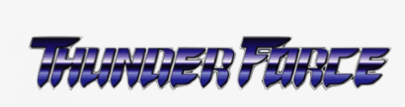 Clearlogo Clearlogo Ribbon - Thunder Force Logo, transparent png #7589087