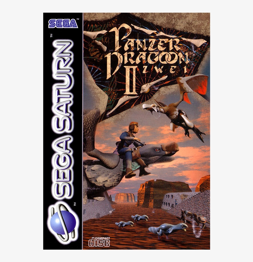 Accueil / Sega / Sega Saturn / Panzer Dragoon Ii - Panzer Dragoon Cover Art, transparent png #7589198