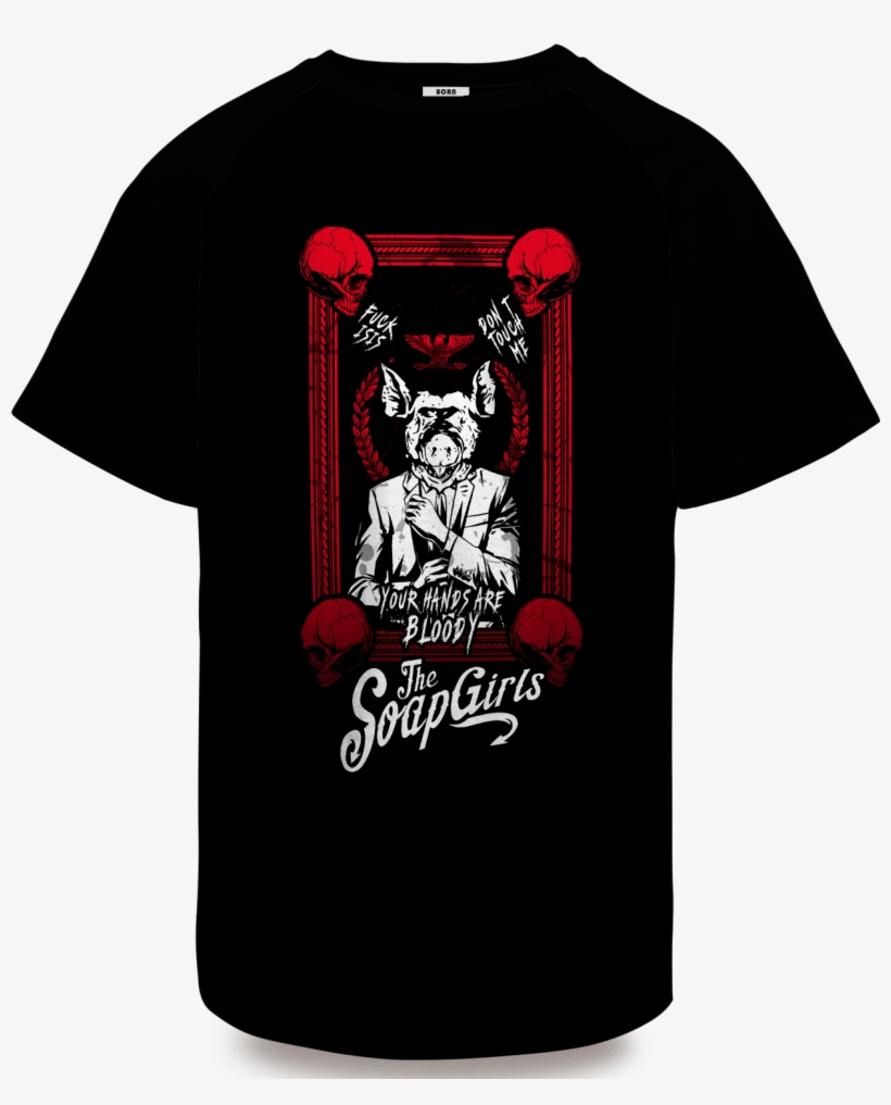 Image Of Official Your Hands Are Bloody T-shirt Black - Active Shirt, transparent png #7589423