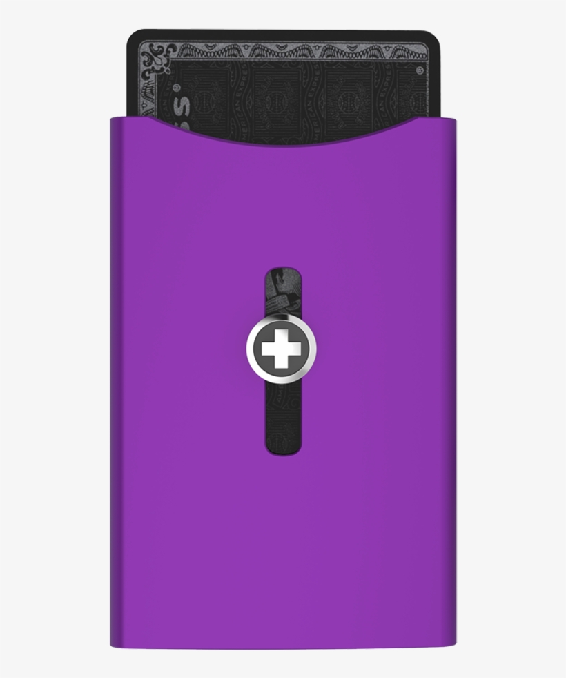 Wagner Swisswallet Original Aluminium Wallet At Wallet - Glass Bottle, transparent png #7589470