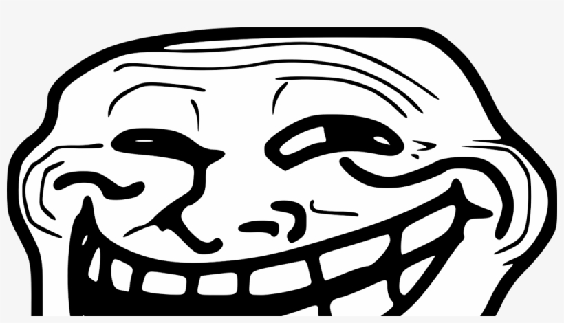 Frango Rock N Roll Troll Face O Jogo - Rage Comic Troll Face, transparent png #7589926