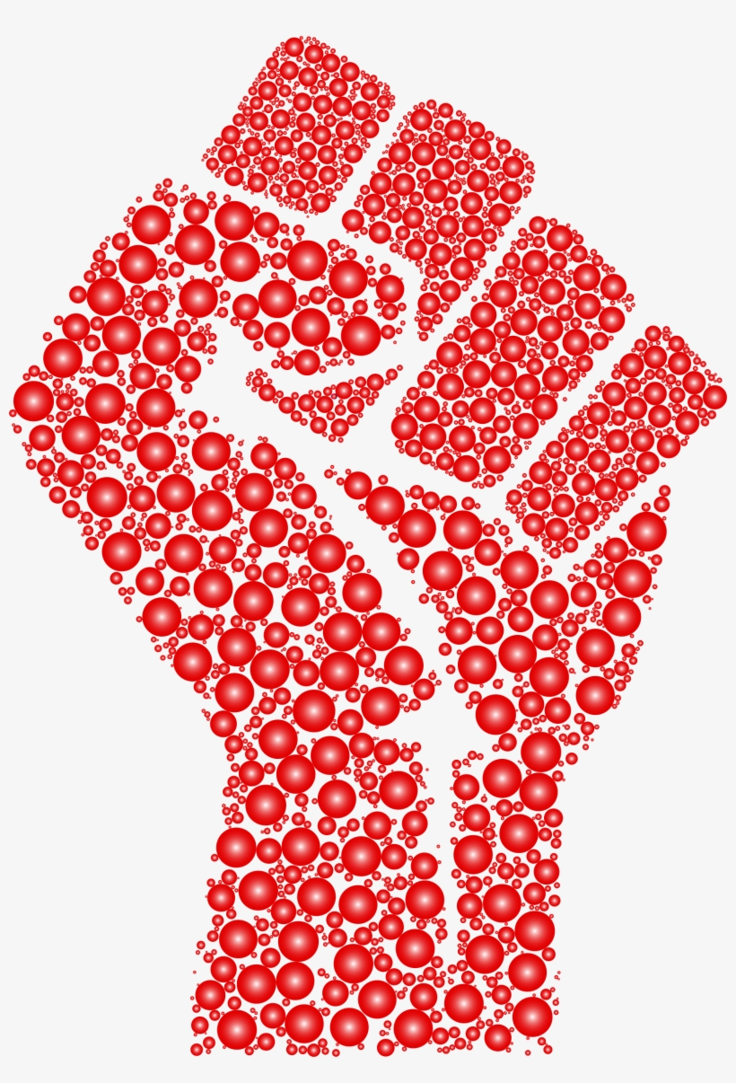 This Free Icons Png Design Of Colorful Fist Circles, transparent png #7590165