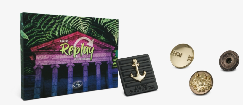 Coleção Replay - Box, transparent png #7591309