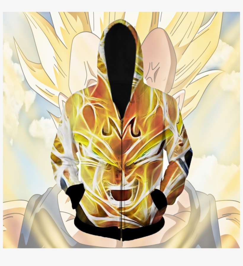 Majin Vegeta 3d Zipup Hoodie Tag A Friend Who Would - Dragon Ball Z Vegeta Hoodie, transparent png #7591550