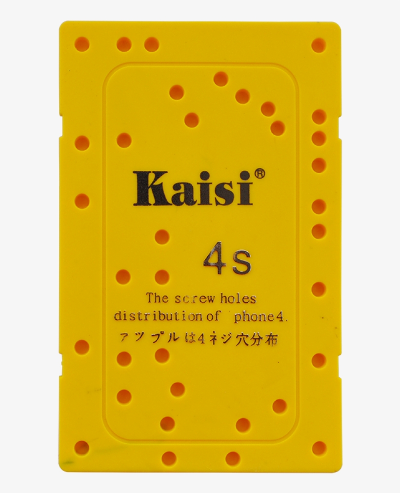 Iphone 4s Screw Pattern Guide, Tools Sp - Kaiser, transparent png #7591594
