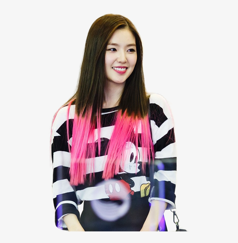 Render Irene Red Velvet 4 By Comcao By Comcao-d7x7qg8 - Red Velvet Brown And Pink Hair, transparent png #7591815