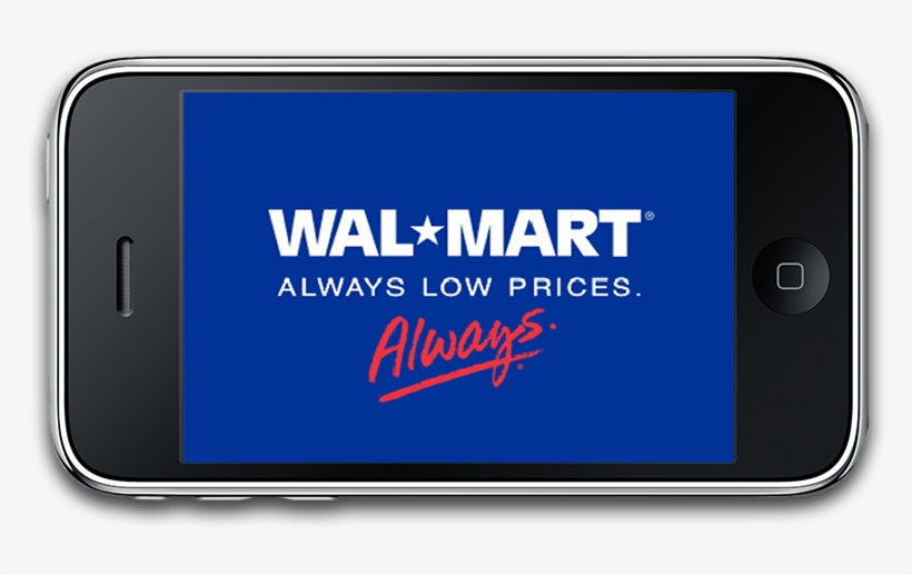Walmart Lessens The Prices Of Ipad 2, Ipad 4, Iphone - Walmart, transparent png #7592155