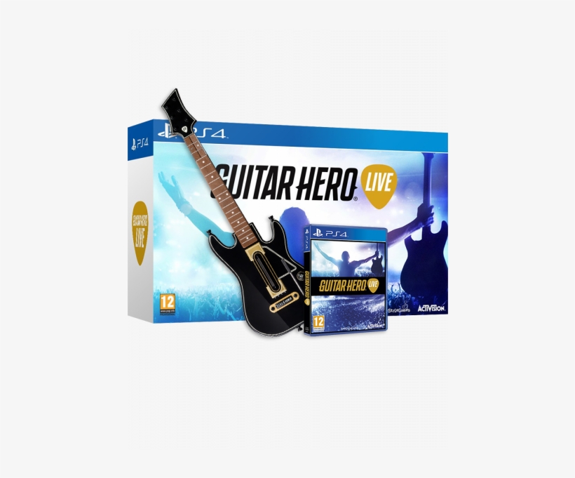 Guitar Hero Live - Xbox 3601 Guitar Hero, transparent png #7592284