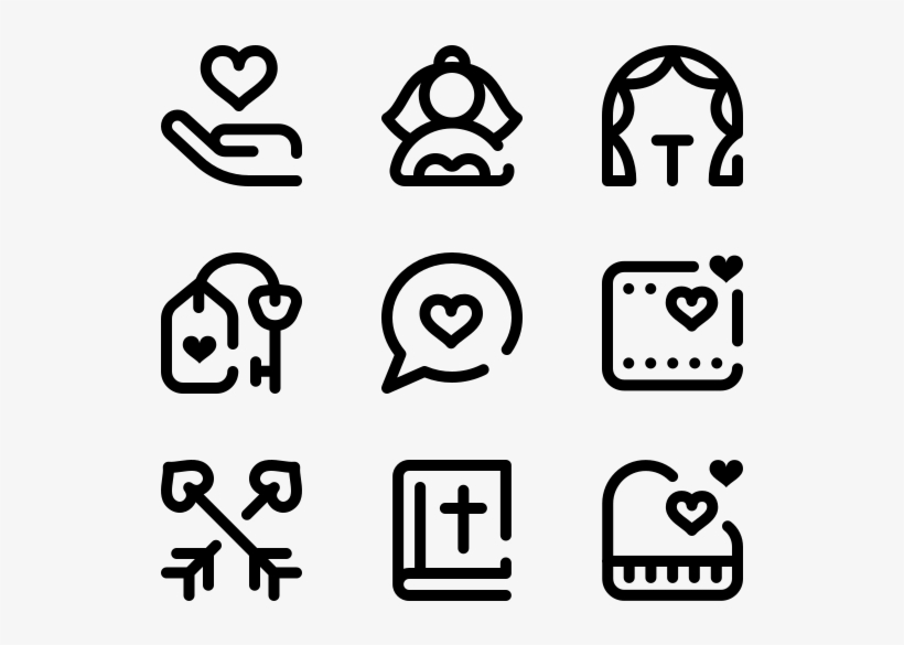 Wedding - Social Media Logos Png White, transparent png #7592508