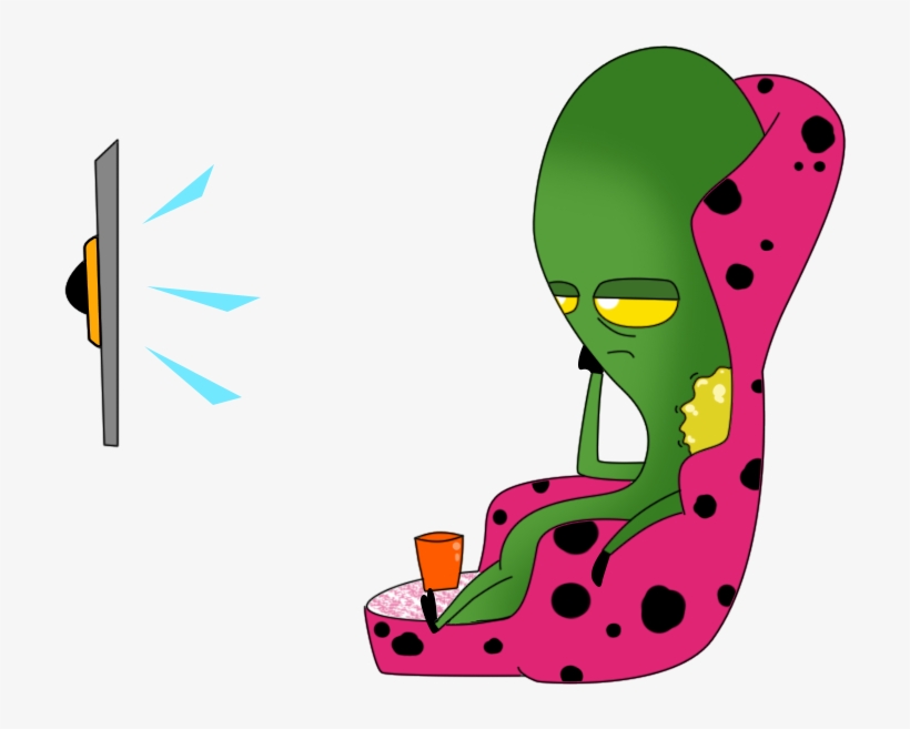 Couch Potato Voozel - Illustration, transparent png #7592656