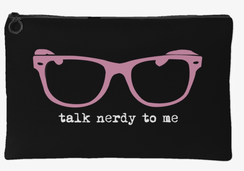 Talk Nerdy To Me Accessory Pouch - Wallet, transparent png #7592754