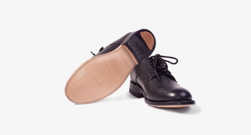 Westerlind 1940's Naval Officer Derby Shoe - Suede, transparent png #7592928