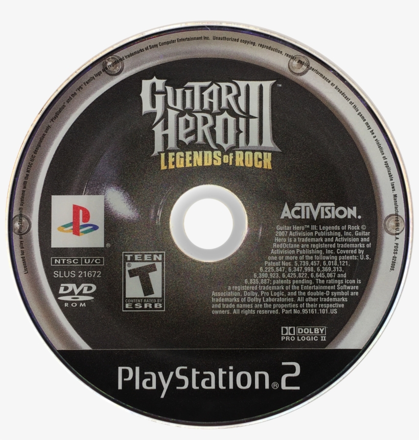 Guitar Hero Iii - Guitar Hero Iii Legends Of Rock Ps2, transparent png #7593113