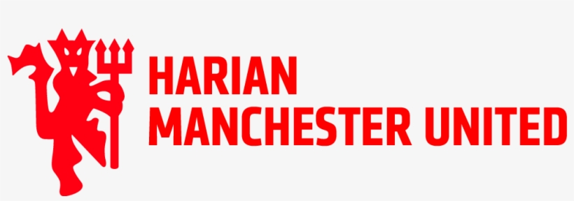 Manchester United Logo Black And White - Manchester United, transparent png #7593452