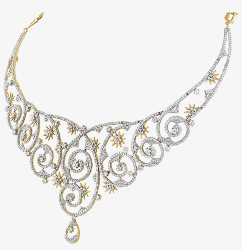 Top - Necklace, transparent png #7593741