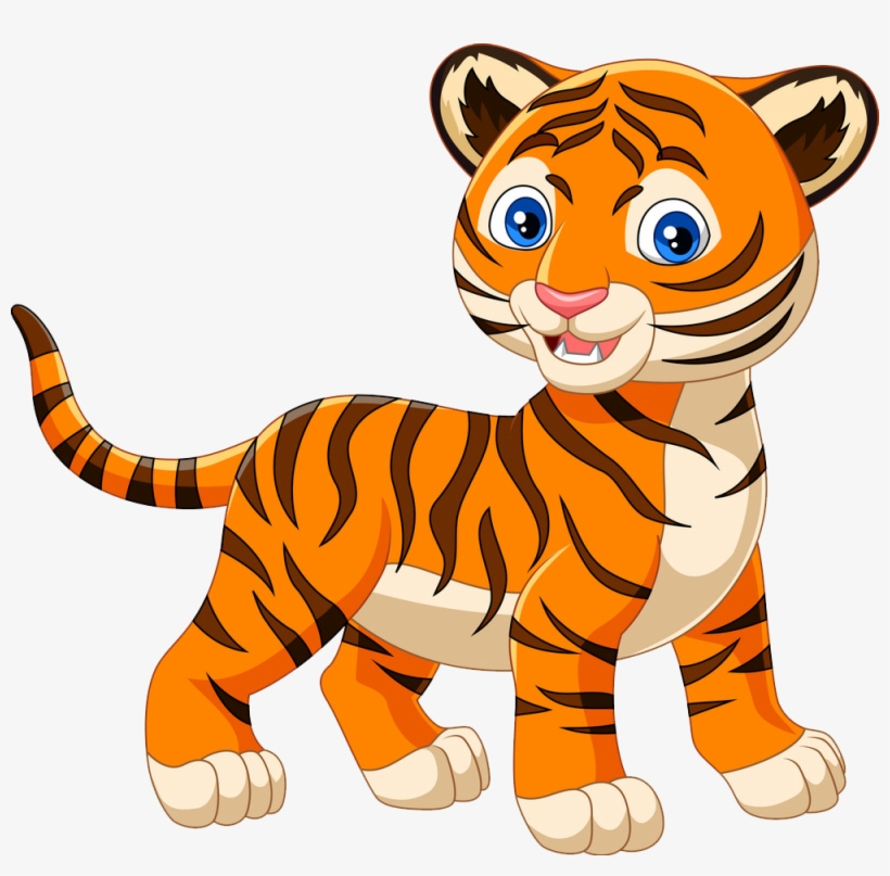 Tiger Cartoon, transparent png #7594248