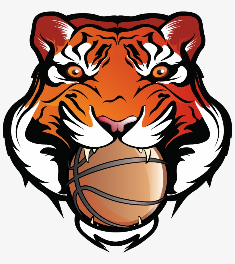 Bengal Clipart Red Tiger - Tiger Football Png, transparent png #7594479