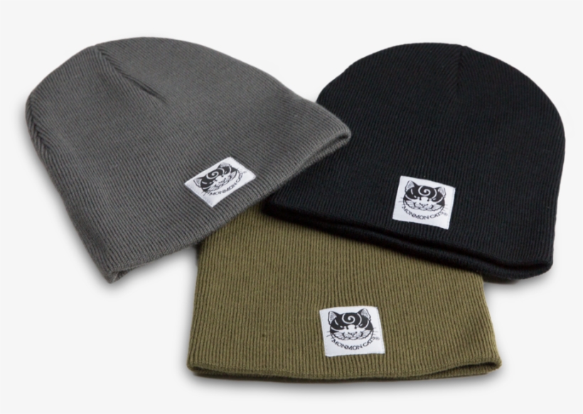 Knit Skull Cap Beanie - Beanie, transparent png #7594514