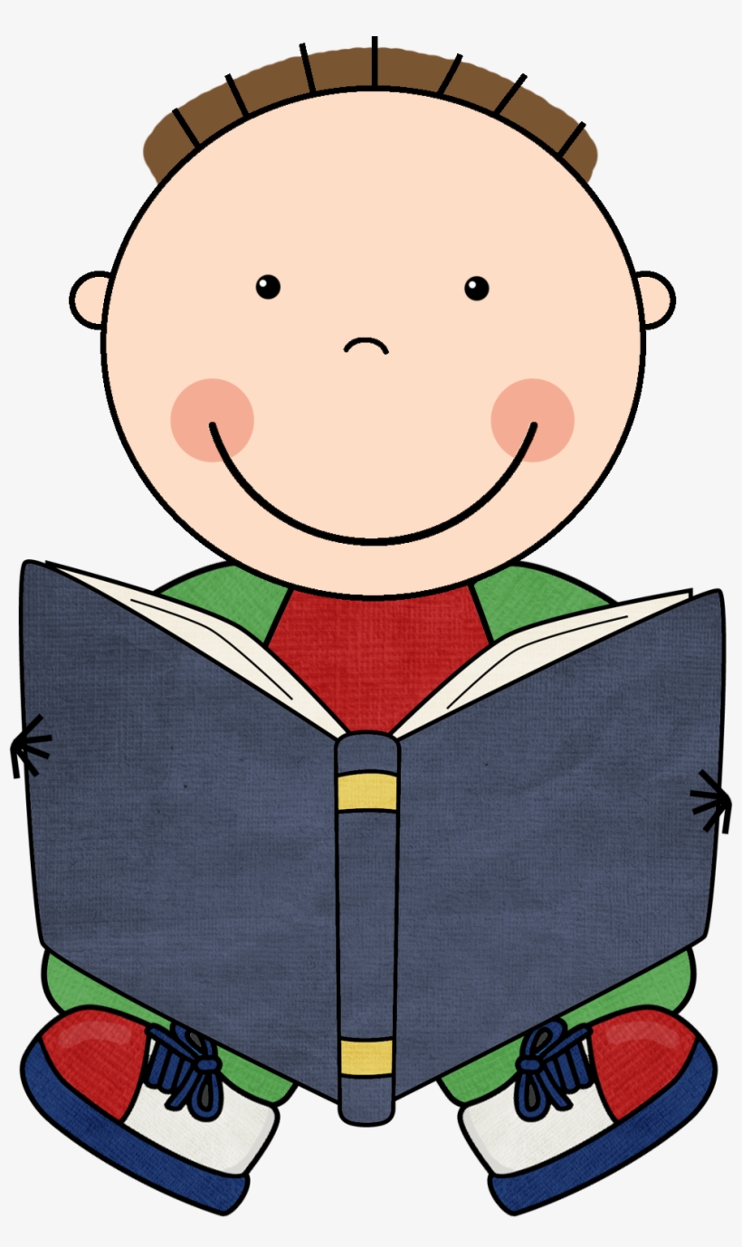 Kids Reading, Reading Buddies, Teaching Reading, Readers - Read To Self Clipart, transparent png #7595174