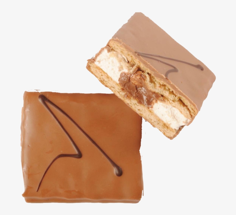 Milk Chocolate Covered Red Fruits S'more - Chocolate, transparent png #7595214