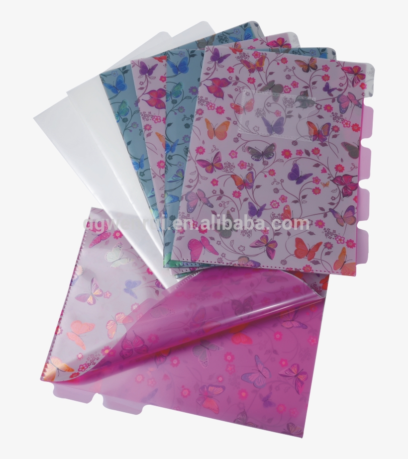 A4 Separator Page File With Pp Cover - Origami Paper, transparent png #7595403