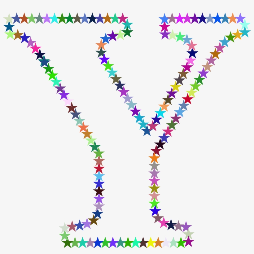 Big Image - Letter Y Star Clipart, transparent png #7595666