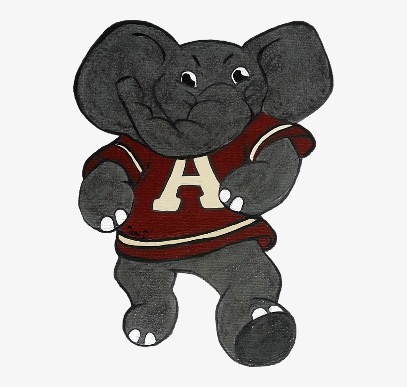 Click And Drag To Re-position The Image, If Desired - Alabama Drawings Roll Tide, transparent png #7595667