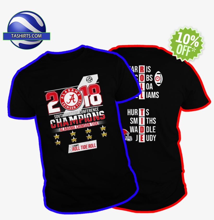 Team Name Of Alabama Crimson Tide 2018 Southeastern - Jack And Sally Together Forever, transparent png #7595909