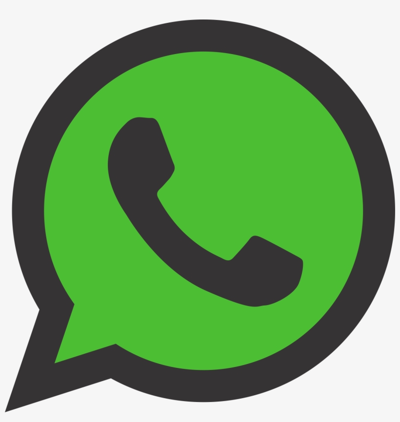 Whatsapp - Whatsapp Icon Png Grey, transparent png #7596076
