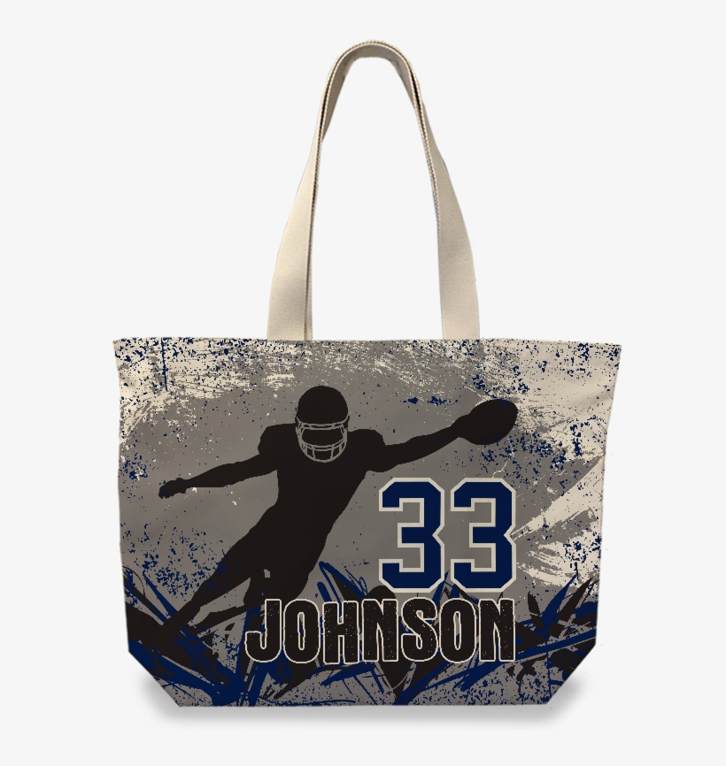 Football Tote Bag - Tote Bag, transparent png #7596456